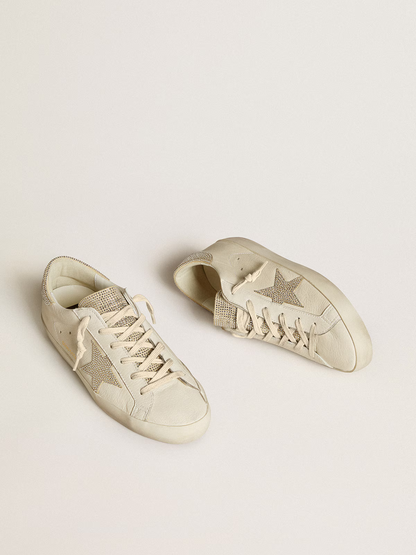 Golden Goose Super-star Swarovski Crystal Edition Unisex Streetwear Limited Edition