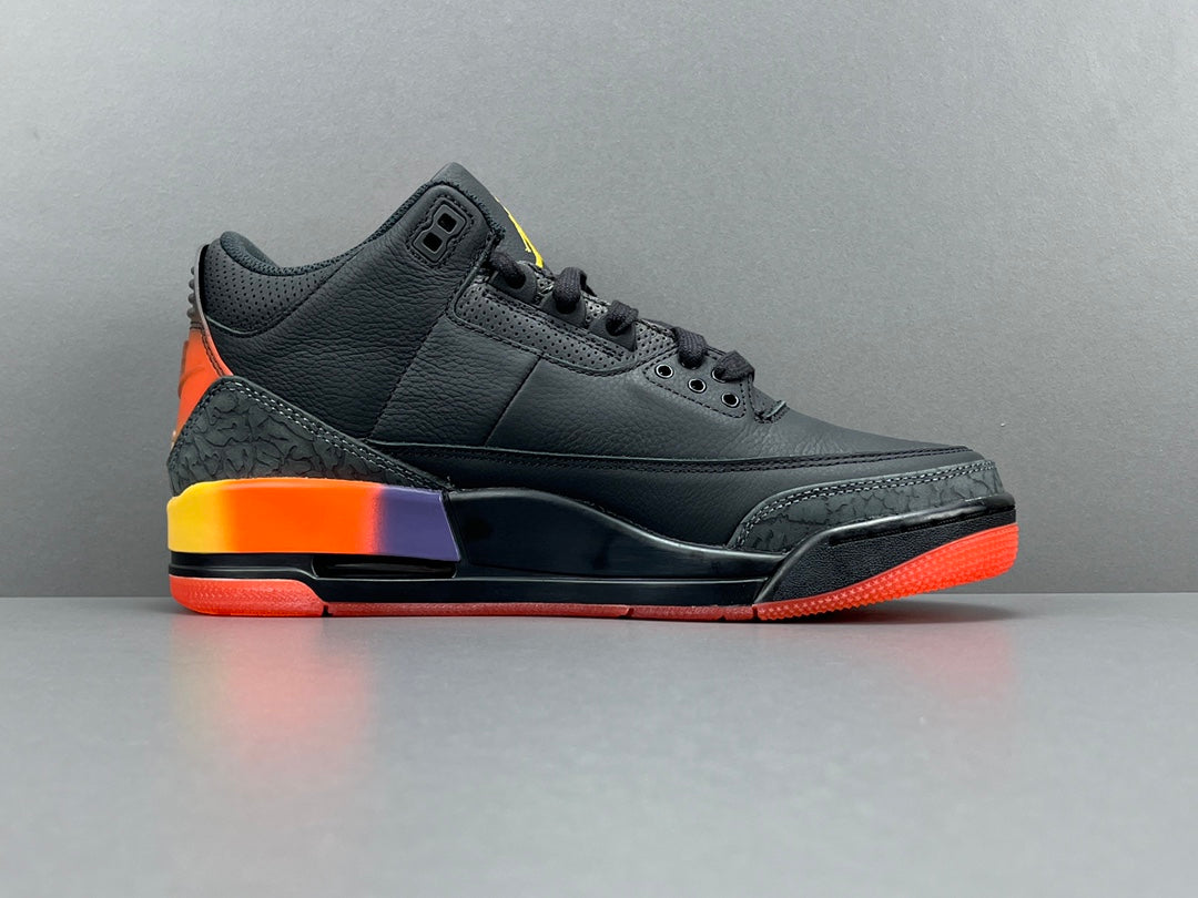 JORDAN 3 Retro - J Balvin Rio - Red Unisex Streetwear Limited Edition - The JORDAN 3 RETRO x J BALVIN RIO - REPLICA is a vibrant collaboration that