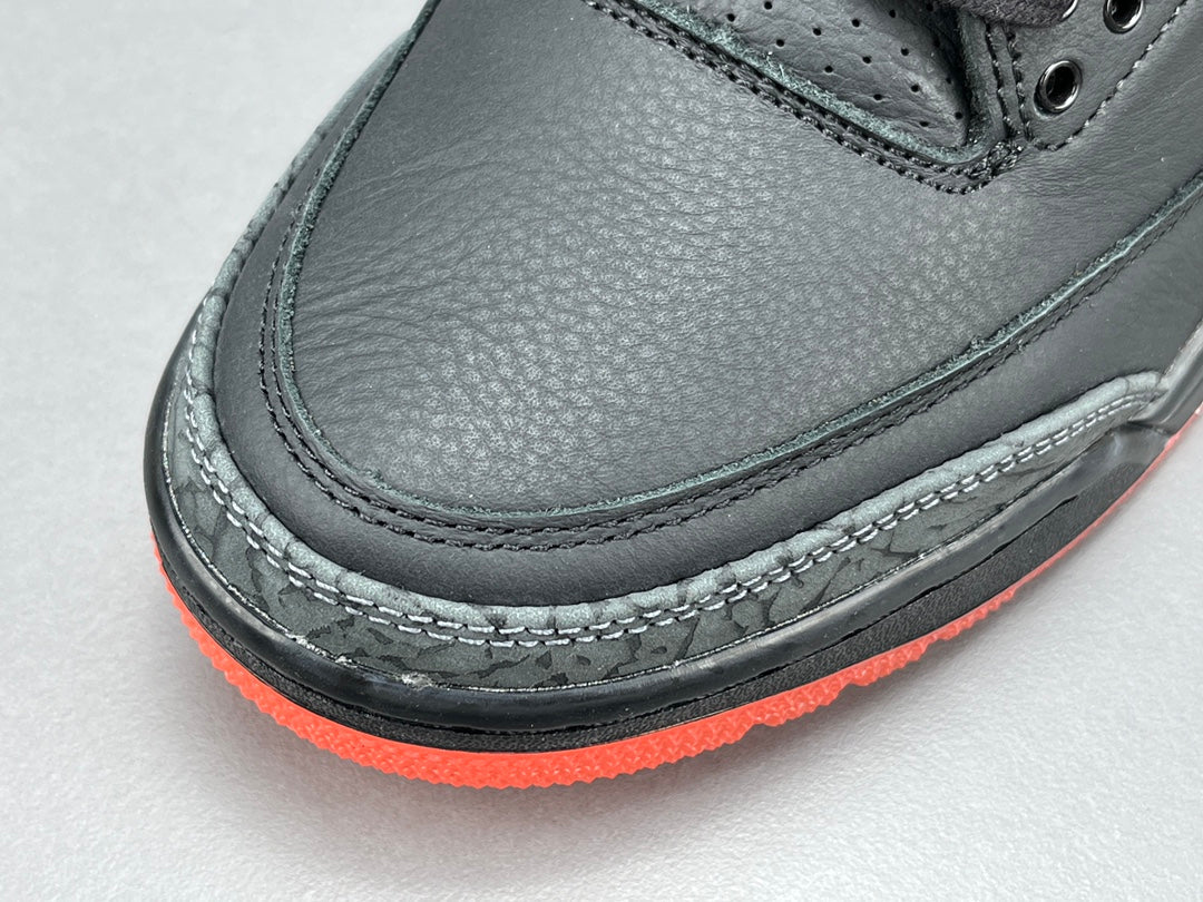 JORDAN 3 Retro - J Balvin Rio - Red Unisex Streetwear Limited Edition - The JORDAN 3 RETRO x J BALVIN RIO - REPLICA is a vibrant collaboration that