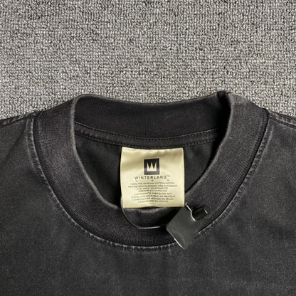 Camiseta gráfica vintage de Kendrick Lamar, gris oscuro