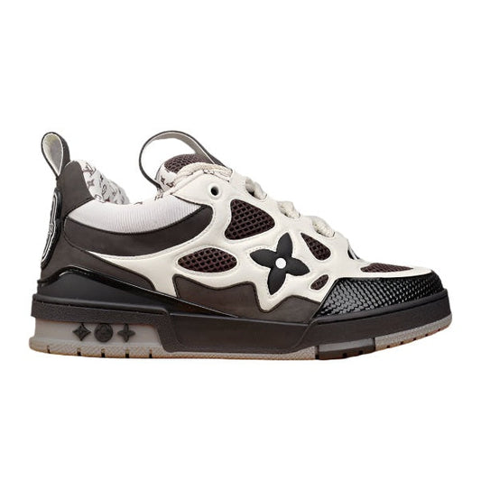 LOUIS Vuitton Lv Skate Sneaker White - Black Unisex Streetwear Limited Edition - The LOUIS VUITTON LV SKATE SNEAKER WHITE BLACK - REPLICA is the perfect blend of