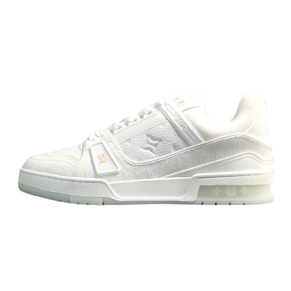 LOUIS Vuitton Lv Trainer Sneaker - White Unisex Streetwear Limited Edition