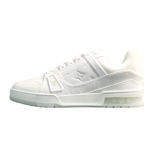 LOUIS Vuitton Lv Trainer Sneaker - White Unisex Streetwear Limited Edition