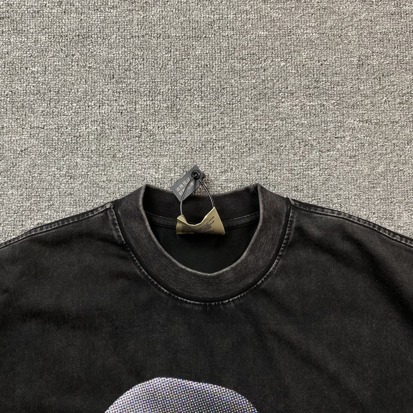 CAMISETA GRÁFICA VINTAGE MICHAEL JORDAN GRIS OSCURO