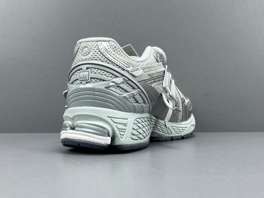 NEW Balance 1906a - Concrete Silver - Red Unisex Streetwear Limited Edition - The NEW BALANCE 1906A x CONCRETE SILVER - REPLICA redefines modern style with a sleek