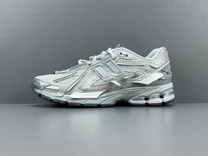 NEW Balance 1906a - Concrete Silver - Red Unisex Streetwear Limited Edition - The NEW BALANCE 1906A x CONCRETE SILVER - REPLICA redefines modern style with a sleek