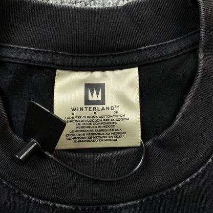 Camiseta gráfica vintage de Neymar, gris oscuro