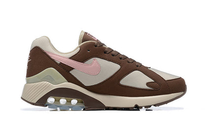 NIKE Air Ma - 180 - Bacon - Red Unisex Streetwear Limited Edition - The NIKE AIR MAX 180 x BACON - REPLICA brings back a legendary colorway with