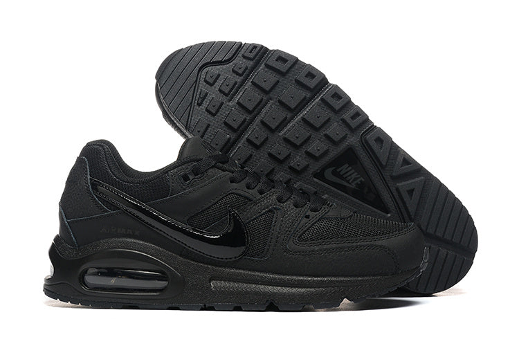 NIKE Air Ma - Command - Sneakers - Black Unisex Streetwear Limited Edition - The NIKE AIR MAX COMMAND x BLACK - REPLICA delivers timeless Air Max heritage with