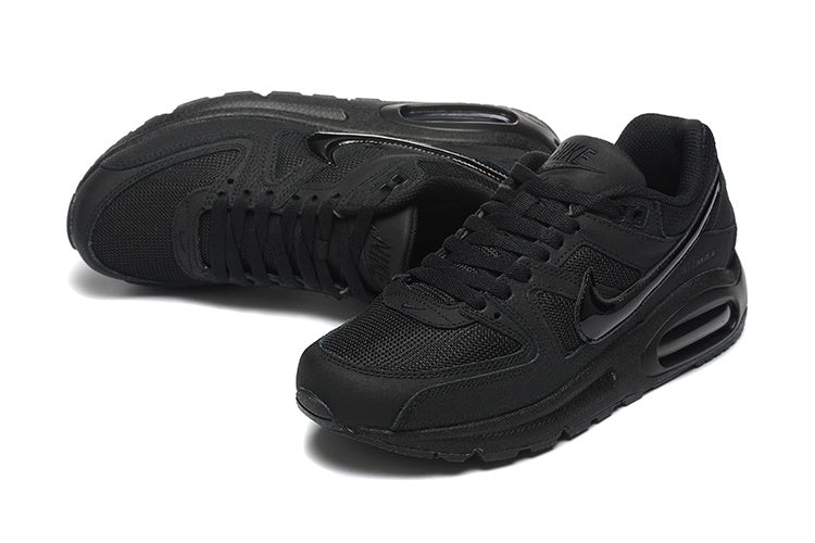 NIKE Air Ma - Command - Sneakers - Black Unisex Streetwear Limited Edition - The NIKE AIR MAX COMMAND x BLACK - REPLICA delivers timeless Air Max heritage with