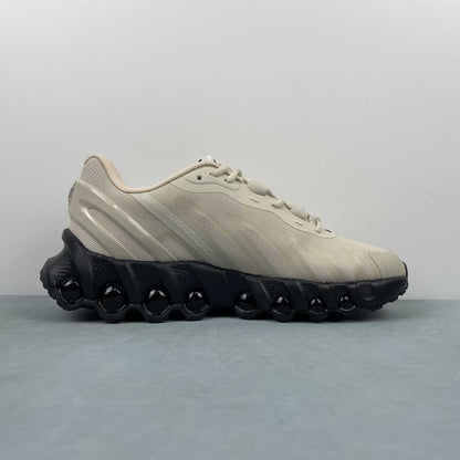 NIKE Air Ma - Dn8 - Fossil - Black Unisex Streetwear Limited Edition - The NIKE AIR MAX DN8 x FOSSIL BLACK - REPLICA blends sleek design with cutting-edge