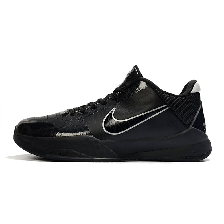 NIKE Kobe 5 Protro - Blackout Unisex Streetwear Limited Edition - The Nike Kobe 5 Protro x Blackout embodies Kobe Bryant's relentless work ethic and Mamba