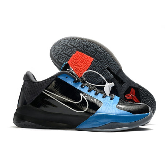 NIKE Kobe 5 Protro - Dark Knight - Black Unisex Streetwear Limited Edition - The Nike Kobe 5 Protro x Dark Knight channels the grit and mystique of the