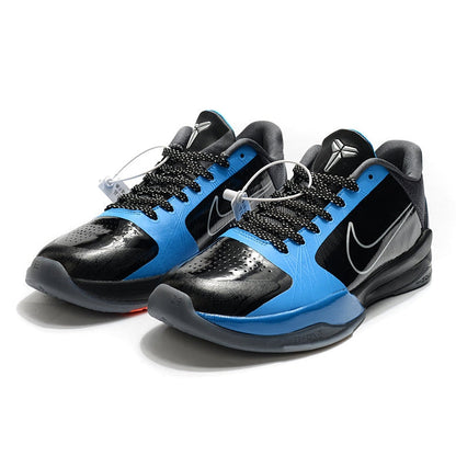 NIKE Kobe 5 Protro - Dark Knight - Black Unisex Streetwear Limited Edition - The Nike Kobe 5 Protro x Dark Knight channels the grit and mystique of the