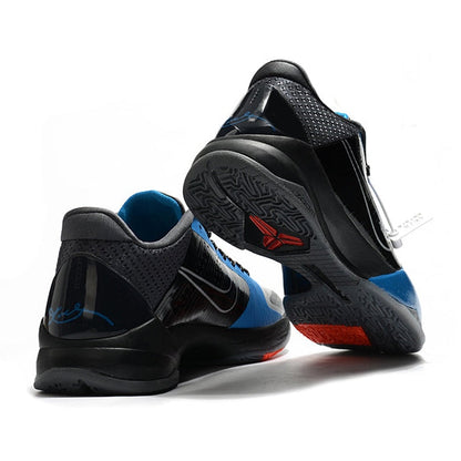 NIKE Kobe 5 Protro - Dark Knight - Black Unisex Streetwear Limited Edition - The Nike Kobe 5 Protro x Dark Knight channels the grit and mystique of the
