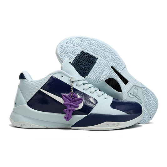 NIKE Kobe 5 Protro - Deep Royal - Blue Unisex Streetwear Limited Edition - The Nike Kobe 5 Protro x Deep Royal Blue combines bold style with elite performance,