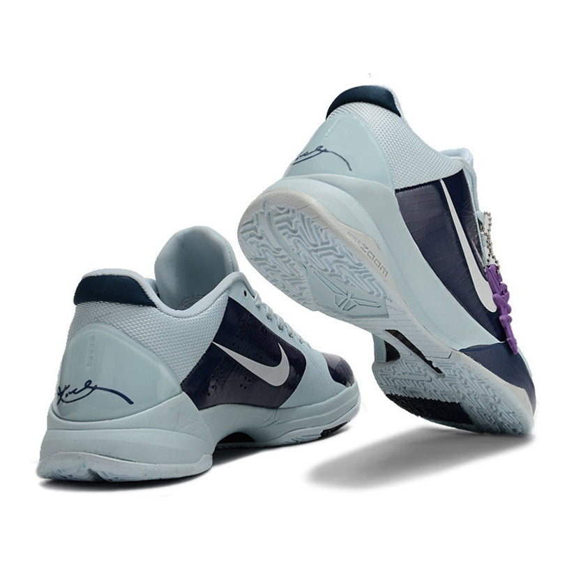 NIKE Kobe 5 Protro - Deep Royal - Blue Unisex Streetwear Limited Edition - The Nike Kobe 5 Protro x Deep Royal Blue combines bold style with elite performance,