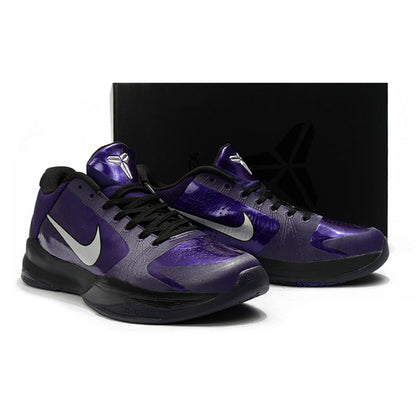 NIKE Kobe 5 Protro - Ink - Black Unisex Streetwear Limited Edition - The Nike Kobe 5 Protro x Ink blends bold design with elite performance, inspired by