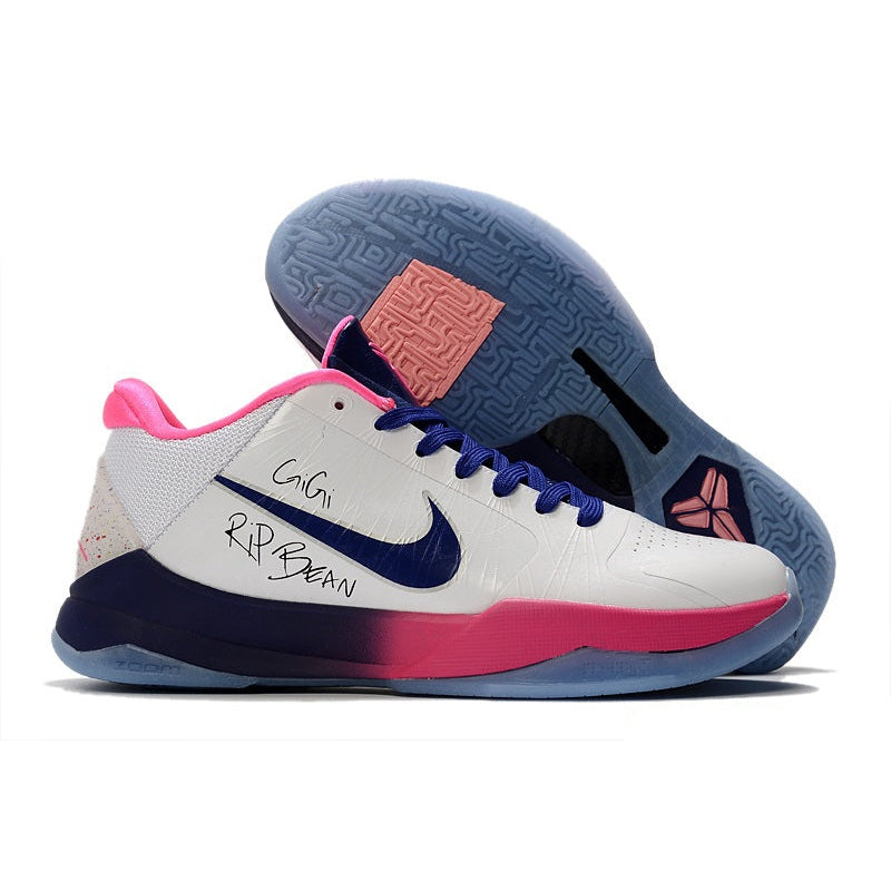 NIKE Kobe 5 Protro - Kay Yow - Red Unisex Streetwear Limited Edition - The Nike Kobe 5 Protro x Kay Yow honors the legacy of Coach Kay Yow