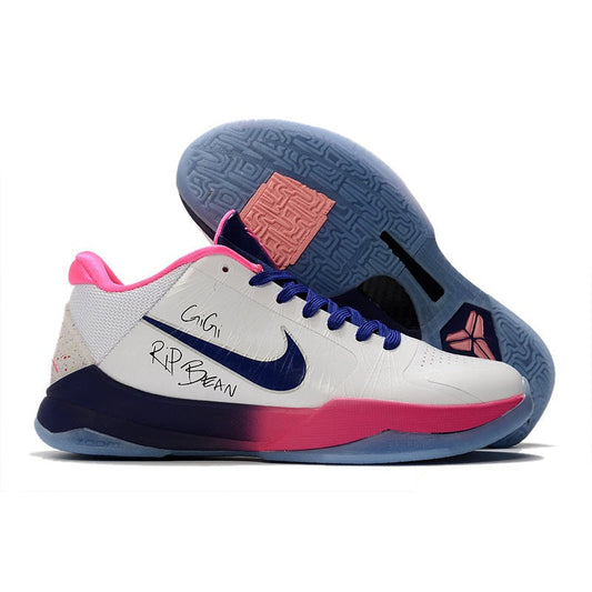 NIKE Kobe 5 Protro - Kay Yow - Red Unisex Streetwear Limited Edition - The Nike Kobe 5 Protro x Kay Yow honors the legacy of Coach Kay Yow