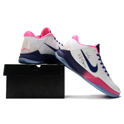 NIKE Kobe 5 Protro - Kay Yow - Red Unisex Streetwear Limited Edition - The Nike Kobe 5 Protro x Kay Yow honors the legacy of Coach Kay Yow