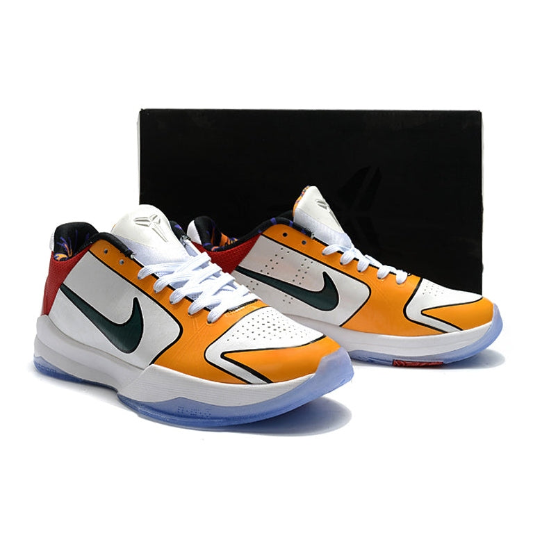 NIKE Kobe 5 Protro - Pj Tucker Bubble Pe - Red Unisex Streetwear Limited Edition - The Nike Kobe 5 Protro x PJ Tucker Bubble PE is a vibrant tribute to