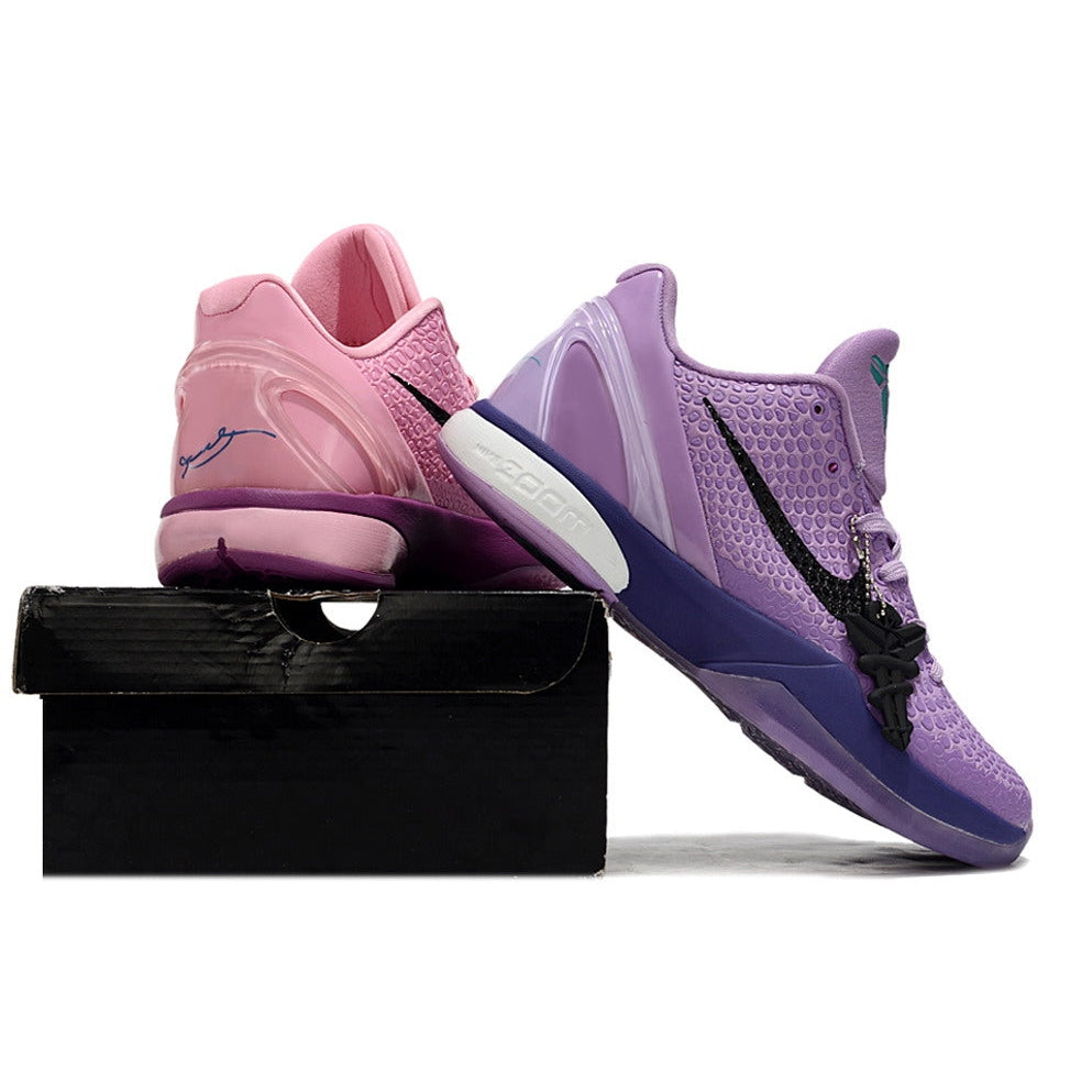 NIKE Kobe 6 Protro - Cotton Candy - Blue Unisex Streetwear Limited Edition - The Nike Kobe 6 Protro x Cotton Candy brings a playful, vibrant twist to Kobe