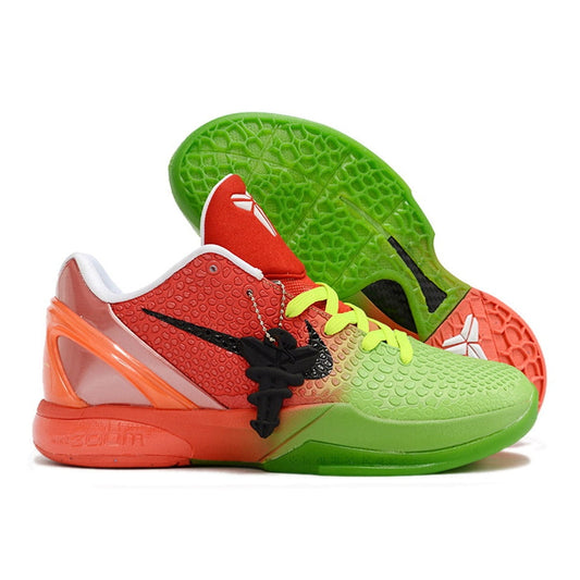 NIKE Kobe 6 Protro - Faded Grinch - Green Unisex Streetwear Limited Edition - The Nike Kobe 6 Protro x Faded Grinch offers a fresh spin on the iconic