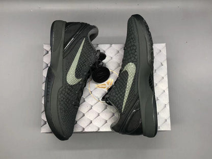 NIKE Kobe 6 Protro - Fade To - Black Unisex Streetwear Limited Edition - The NIKE KOBE 6 PROTRO x FADE TO BLACK - REPLICA pays tribute to Kobe