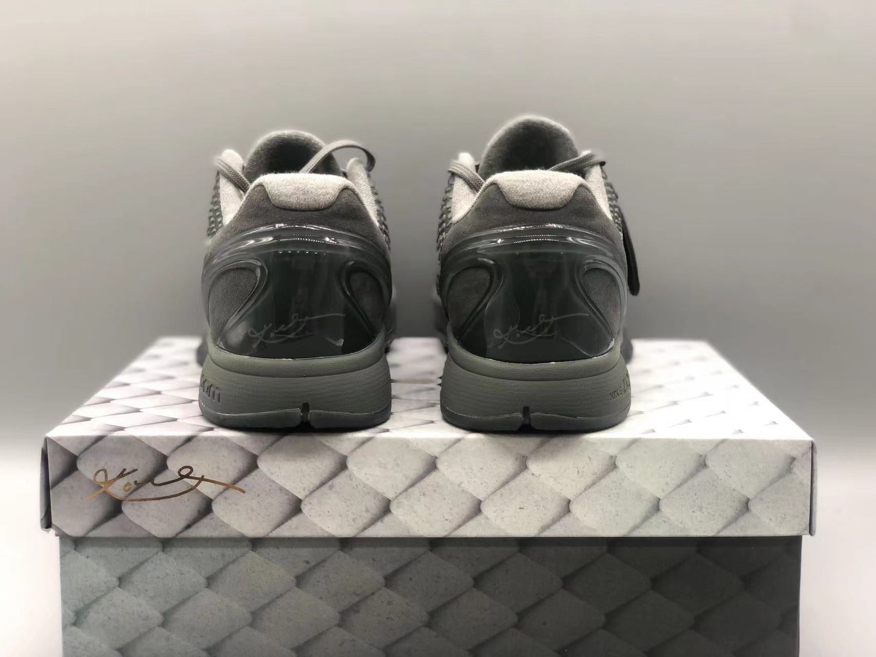 NIKE Kobe 6 Protro - Fade To - Black Unisex Streetwear Limited Edition - The NIKE KOBE 6 PROTRO x FADE TO BLACK - REPLICA pays tribute to Kobe