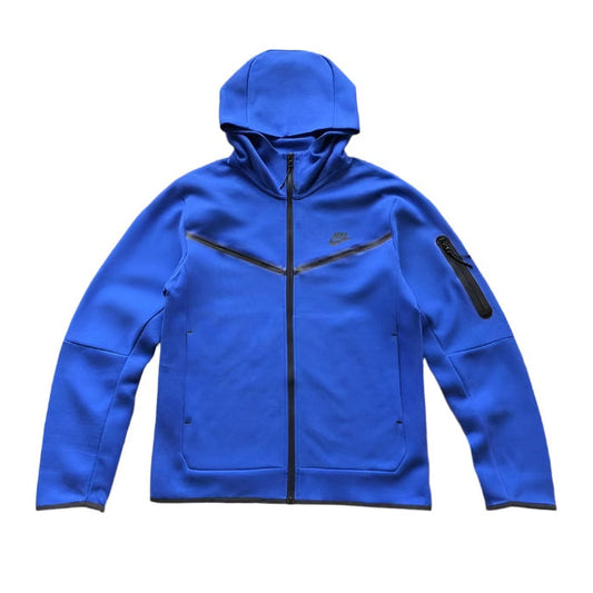 NIKE Tech Fleece Hoodie - - Blue Unisex Streetwear Limited Edition