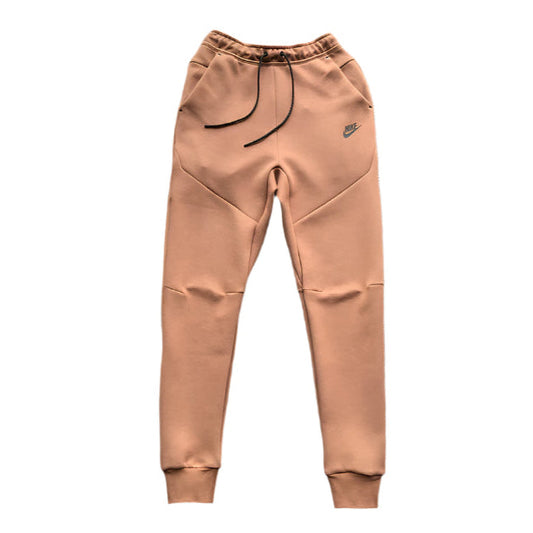 NIKE Tech Fleece Pants - Archeo - Brown Unisex Streetwear Limited Edition - The NIKE TECH FLEECE PANTS ARCHEO BROWN - REPLICA blend modern sportswear innovation with a