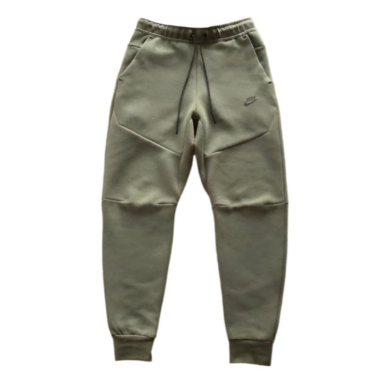 NIKE Tech Fleece Pants - Army - Green Unisex Streetwear Limited Edition - The NIKE TECH FLEECE PANTS ARMY GREEN - REPLICA blend modern athletic performance with sleek