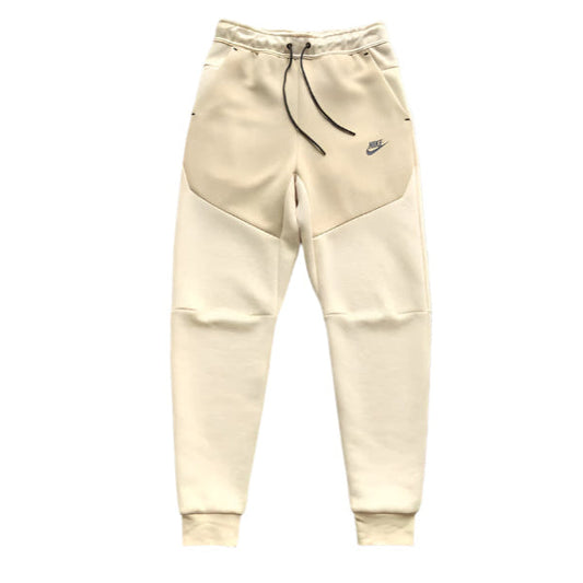 NIKE Tech Fleece Pants - Beach - Brown Unisex Streetwear Limited Edition - The NIKE TECH FLEECE PANTS BEACH BROWN - REPLICA deliver a perfect mix of modern