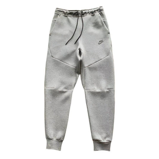 NIKE Tech Fleece Pants - Wolf - Grey Unisex Streetwear Limited Edition - The NIKE TECH FLEECE PANTS WOLF GREY - REPLICA blend modern athletic performance with sleek