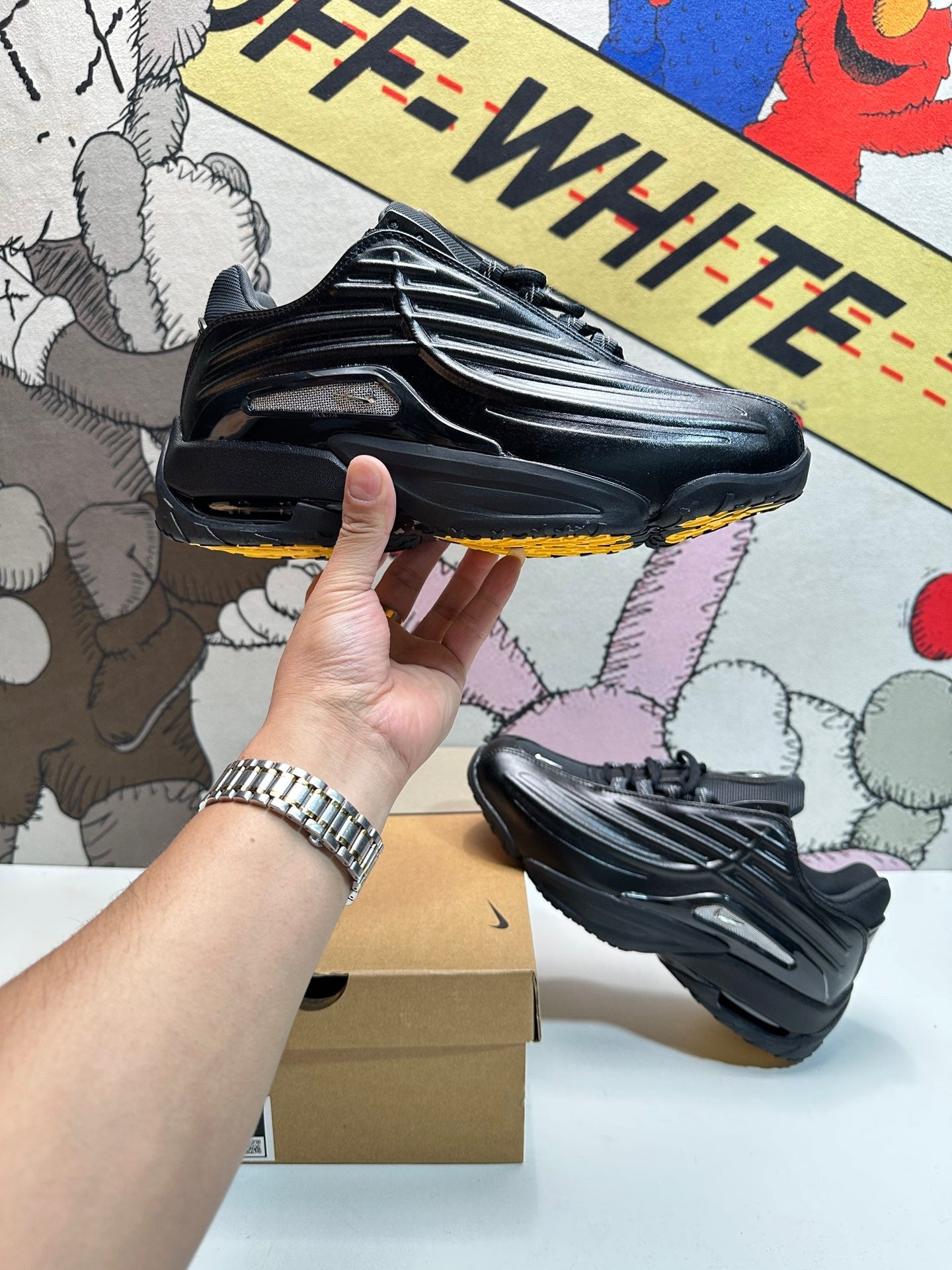 NOCTA - Nike Hot Step 2 Drake - Black Unisex Streetwear Limited Edition - The NOCTA x NIKE HOT STEP 2 DRAKE BLACK - REPLICA combines sleek, modern design