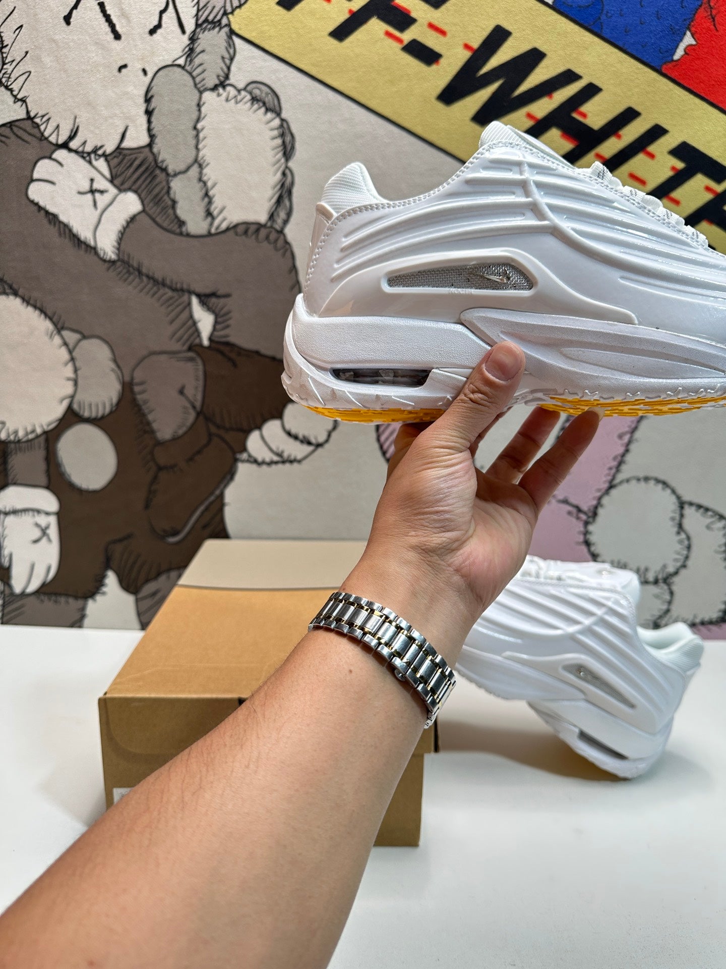 NOCTA - Nike Hot Step 2 Drake - White Unisex Streetwear Limited Edition - The NOCTA x NIKE HOT STEP 2 DRAKE WHITE - REPLICA brings sleek sophistication and