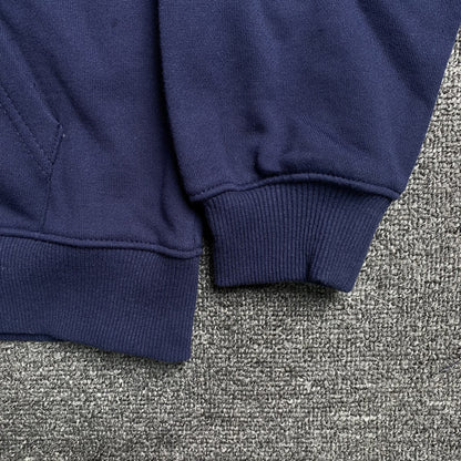 POLO Ralph Lauren Zip-up Hoodie - Navy Unisex Streetwear Limited Edition - The POLO RALPH LAUREN ZIP-UP HOODIE NAVY - REPLICA delivers classic American style with everyday