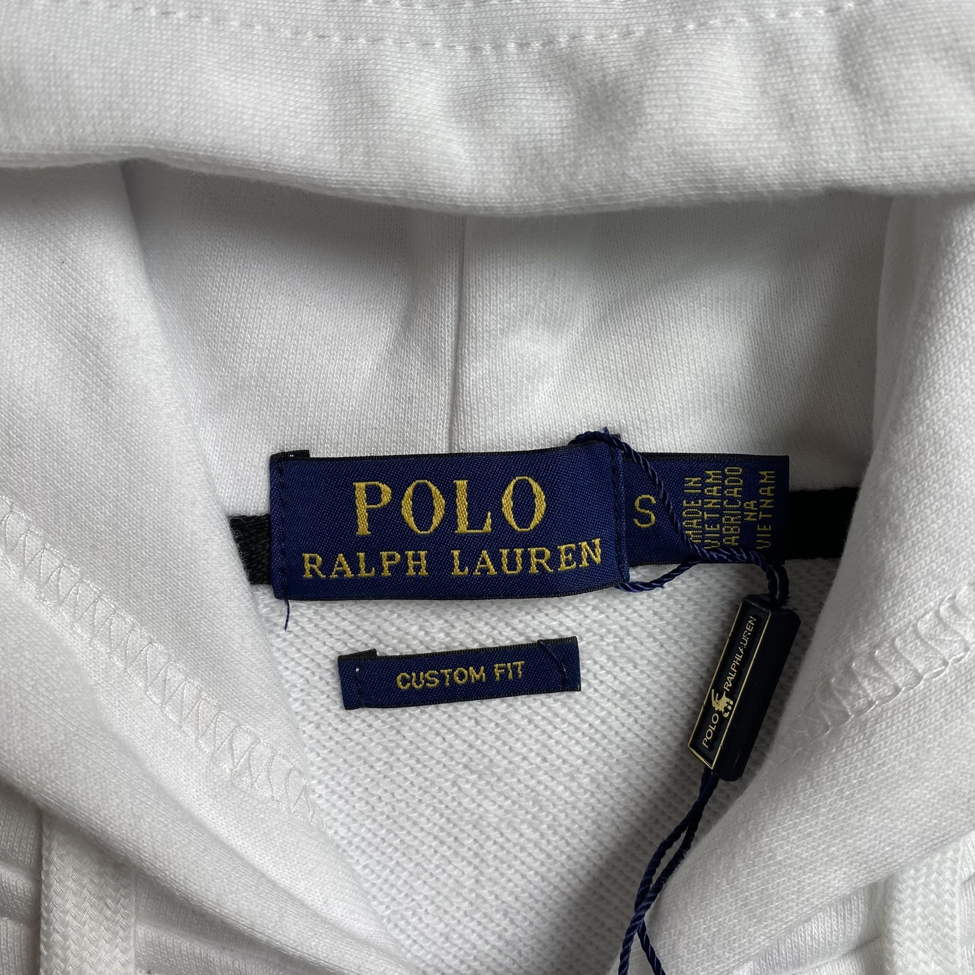 POLO Ralph Lauren Zip-up Hoodie - White Unisex Streetwear Limited Edition - The POLO RALPH LAUREN ZIP-UP HOODIE WHITE - REPLICA blends classic sophistication with casual comfort