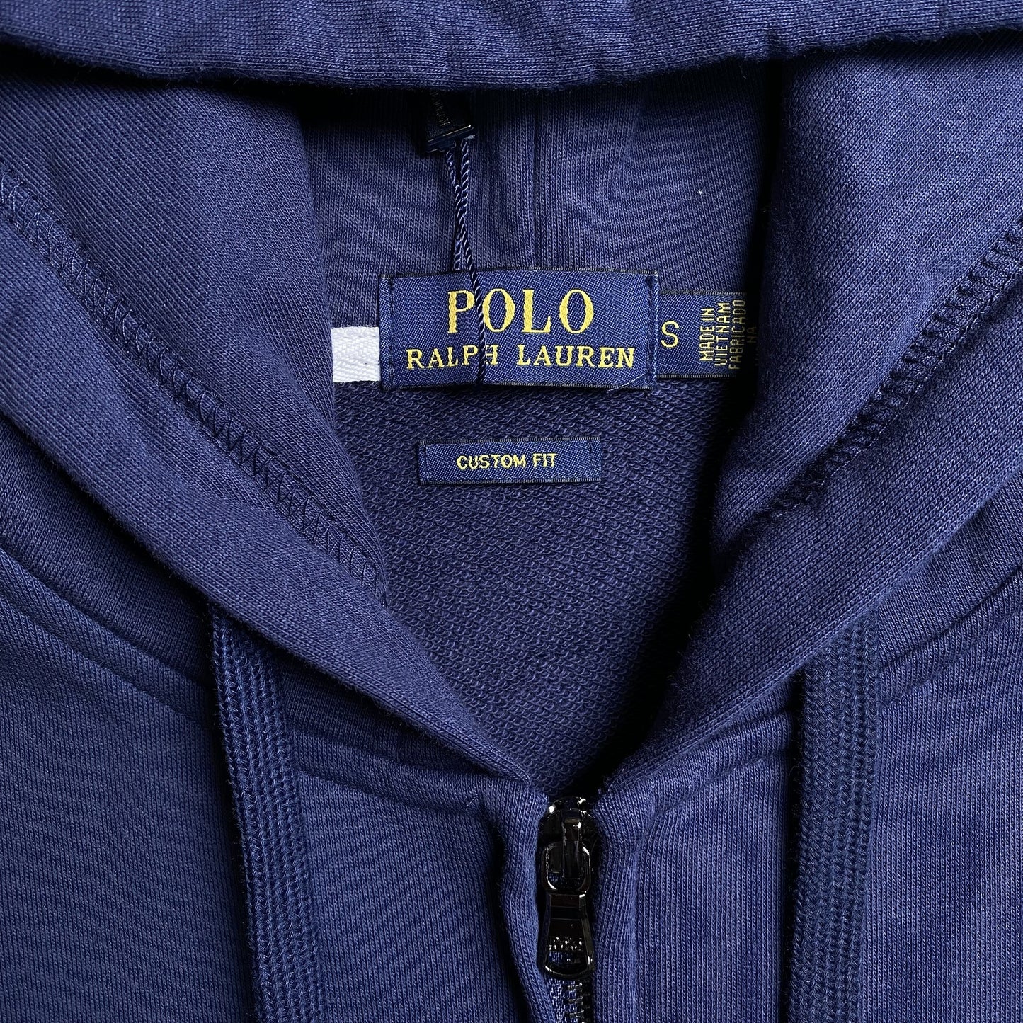 POLO Ralph Lauren Zip Up Hoodie - Navy Unisex Streetwear Limited Edition - The POLO RALPH LAUREN ZIP-UP HOODIE NAVY - REPLICA delivers classic American style with everyday