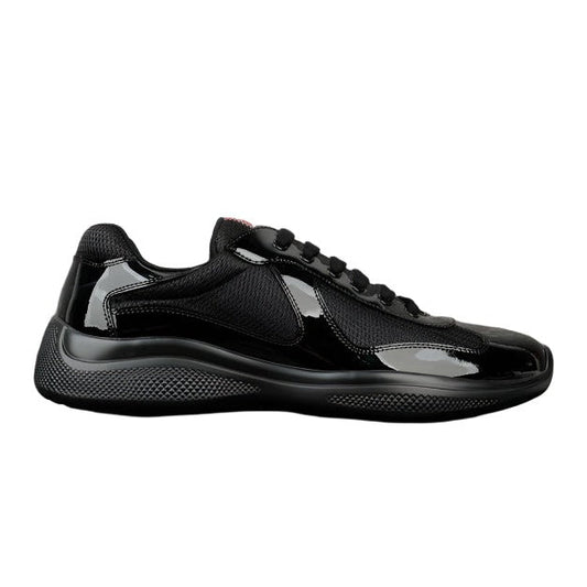 PRADA America's Cup Sneakers - Black Unisex Streetwear Limited Edition