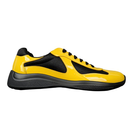 PRADA America's Cup Yellow - Sneakers - Black Unisex Streetwear Limited Edition