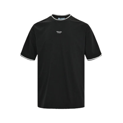 PRADA Milano T-shirt - Black Unisex Streetwear Limited Edition