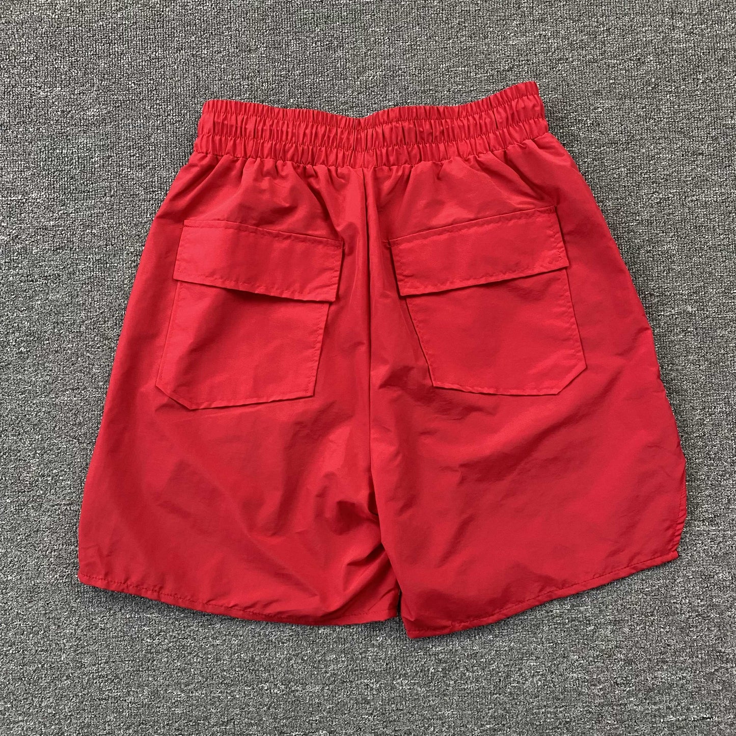 RHUDE Rh Logo Shorts - Red Unisex Streetwear Limited Edition - The RHUDE RH LOGO SHORTS RED - REPLICA combine luxury streetwear aesthetics with ultimate comfort