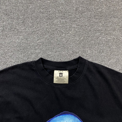 Camiseta gráfica vintage de Snoop Dogg negra