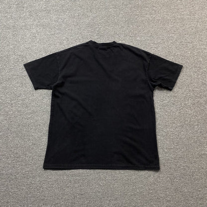 Camiseta gráfica vintage de Snoop Dogg negra