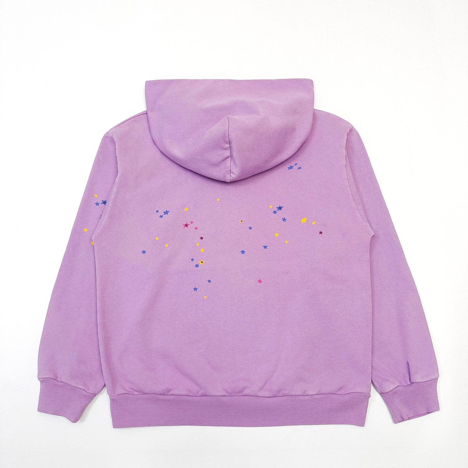SP5DER Acai Hoodie - Purple Unisex Streetwear Limited Edition - The SP5DER ACAI HOODIE PURPLE - REPLICA is a bold statement piece that brings vibrant