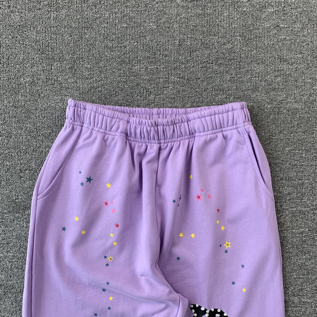SP5DER ACAI SWEATPANTS PURPLE