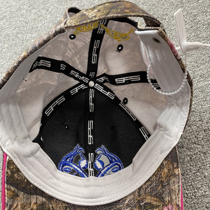 SP5DER BLUE LOGO CAP REAL TREE CAMO - detail - replica sneakers