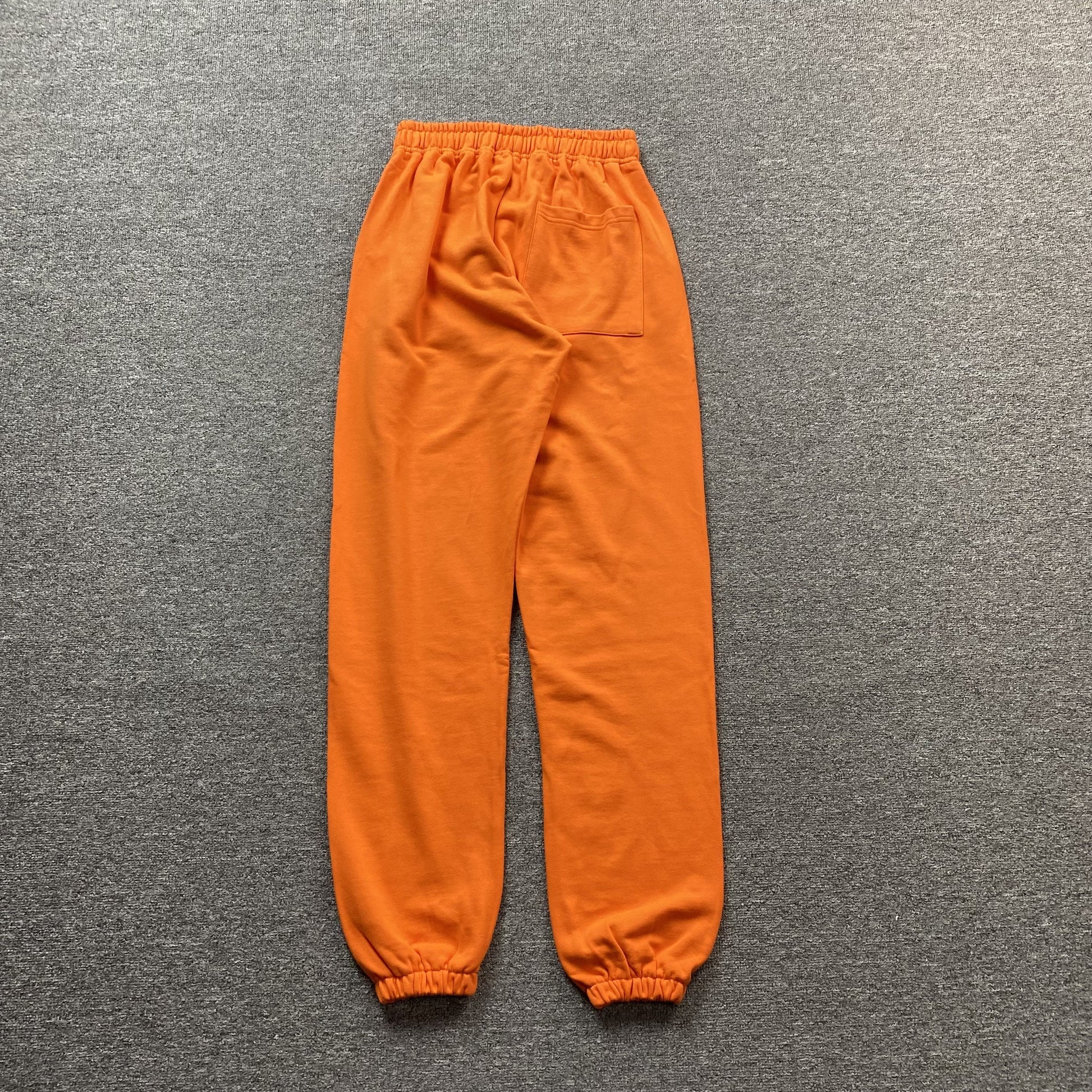 SP5DER Legacy Sweatpants - Orange Unisex Streetwear Limited Edition - The SP5DER LEGACY SWEATPANTS ORANGE - REPLICA are the perfect fusion of bold streetwear aesthetics